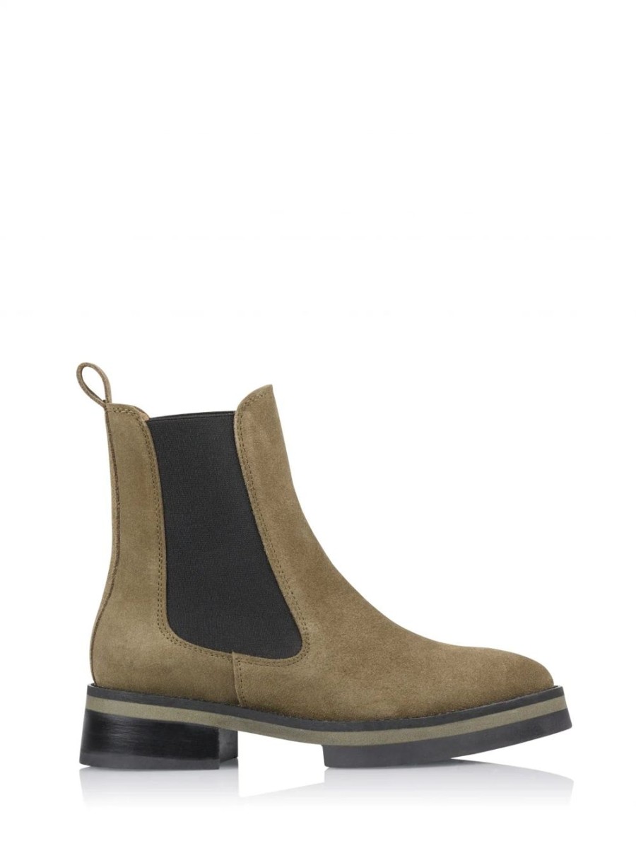 Footwear DWRS | Barkly Suede Bikerboots