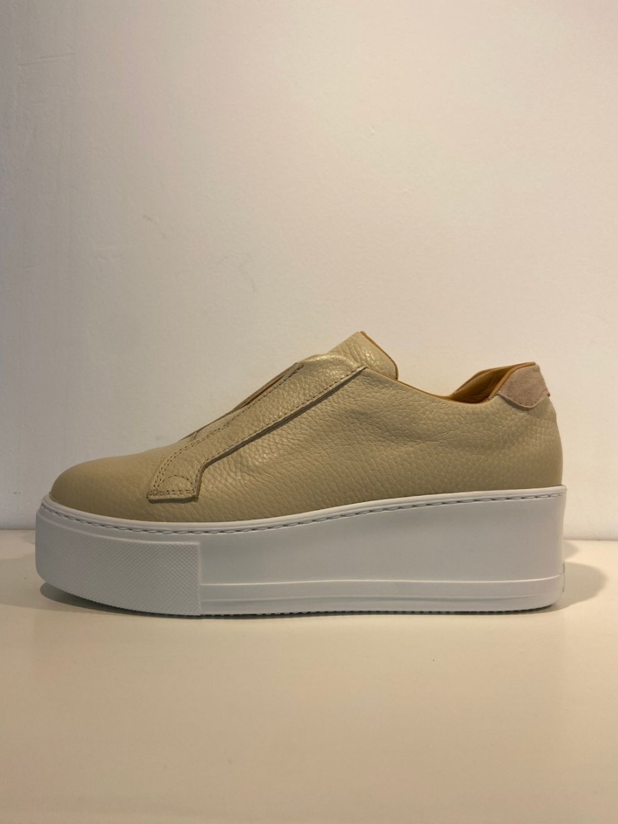 Footwear Donna Lei | Slip On Trainers In Vanilla