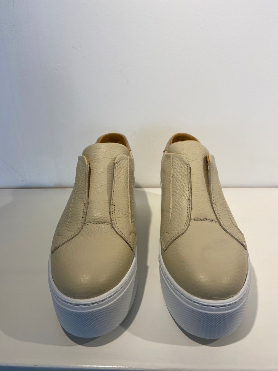 Footwear Donna Lei | Slip On Trainers In Vanilla