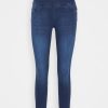 Clothing Patrizia Pepe | High Waisted Jeggings In Blue