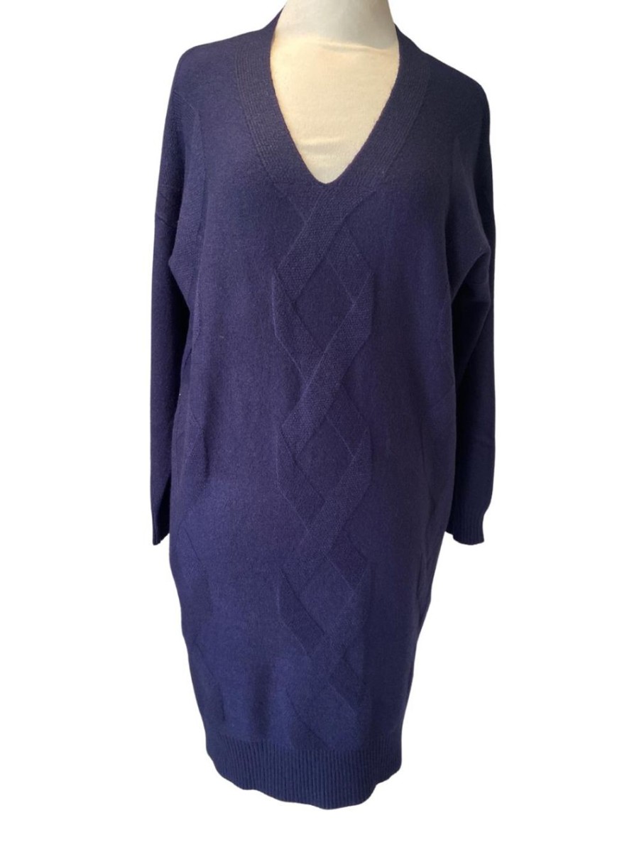 Clothing ODYL design | Navy Knitted Dress