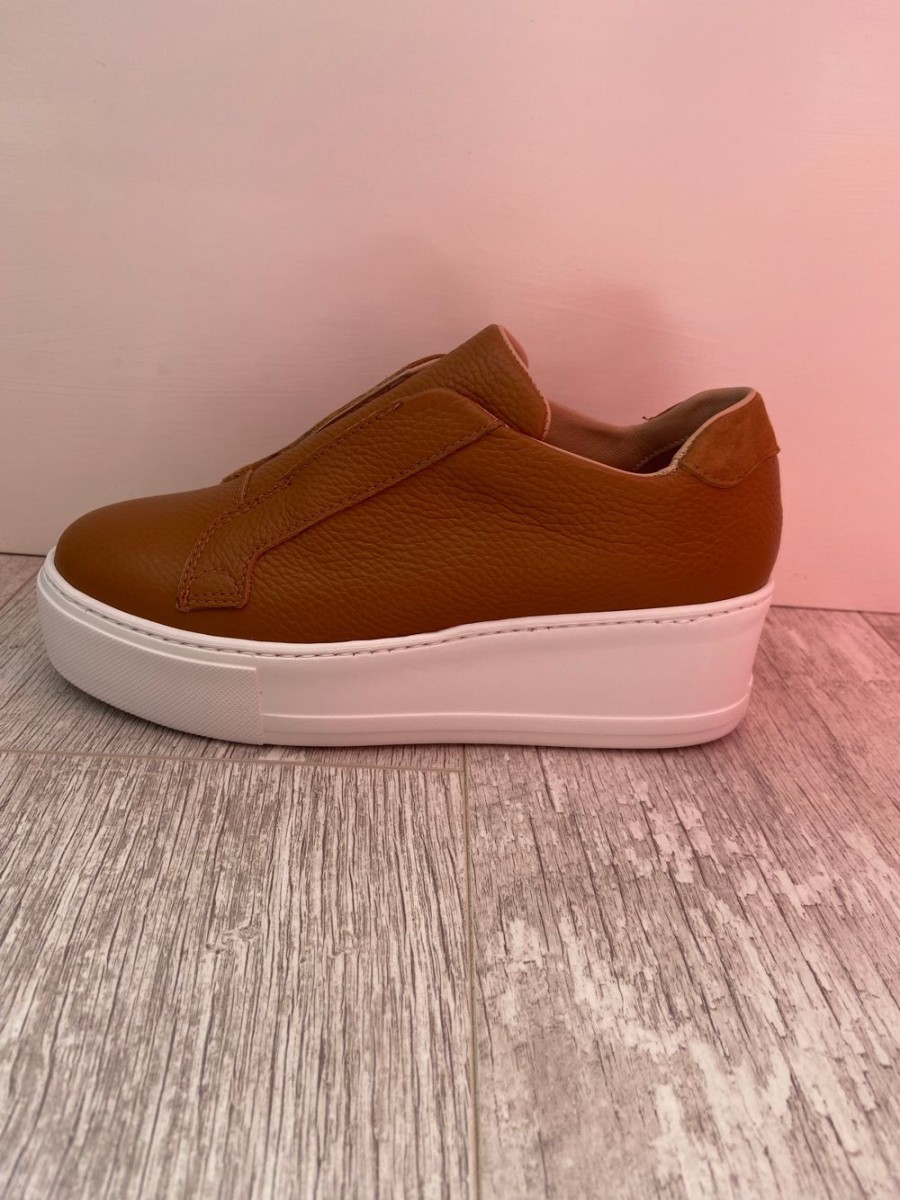 Footwear Donna Lei | Slip On Trainers In Tan