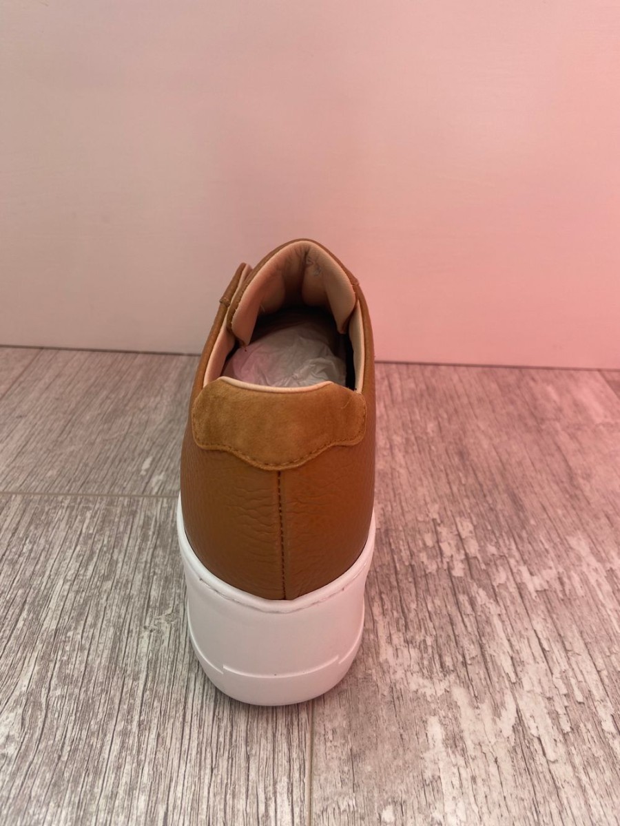 Footwear Donna Lei | Slip On Trainers In Tan