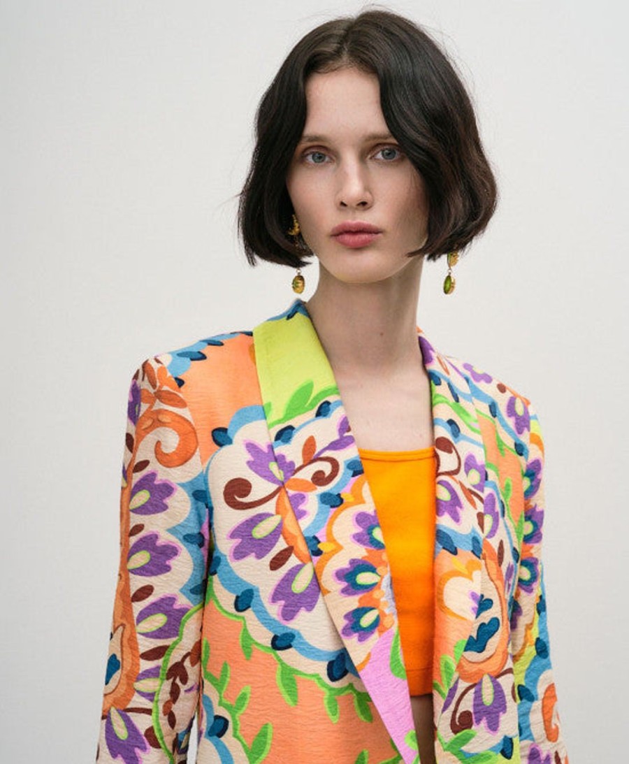 Clothing access fashion | Printed Blazer