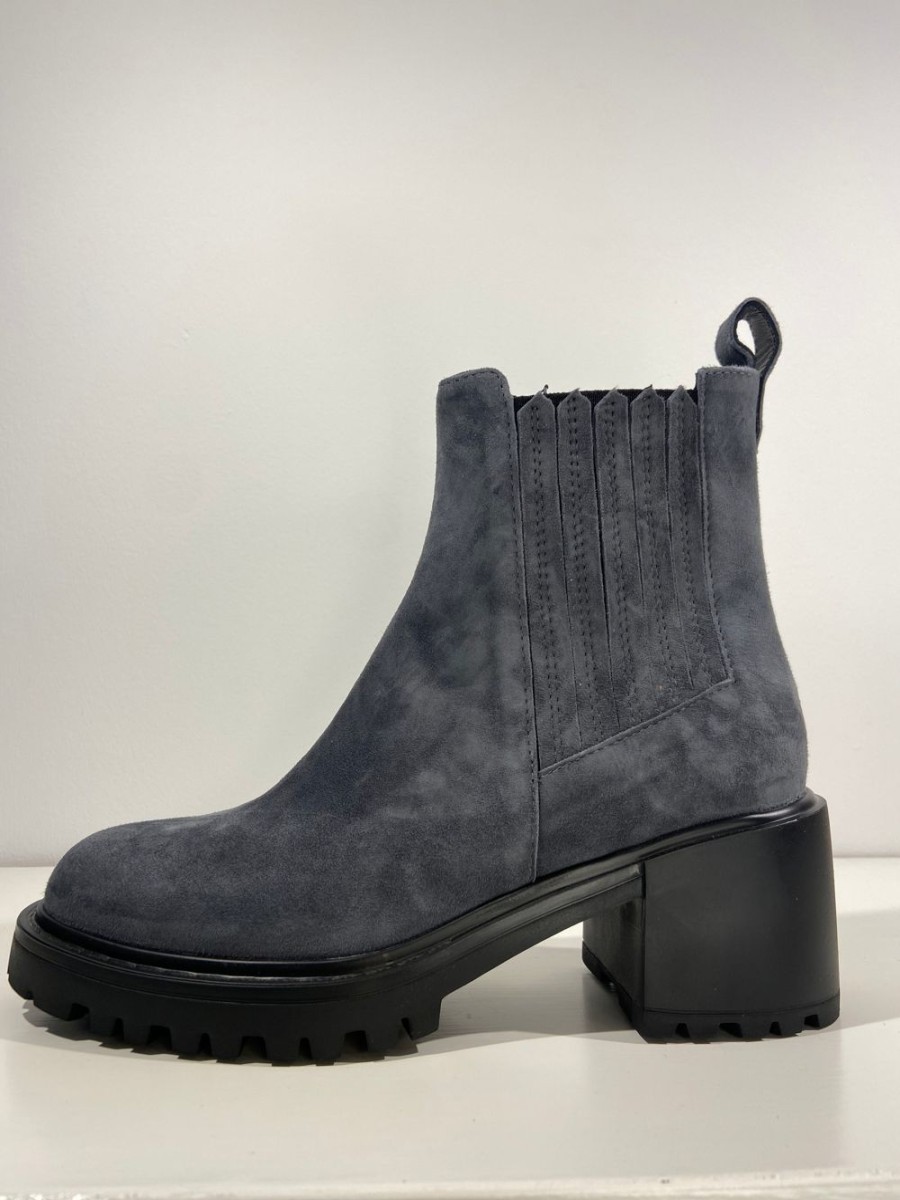 Footwear Donna Lei | Denim Blue Ankle Boots