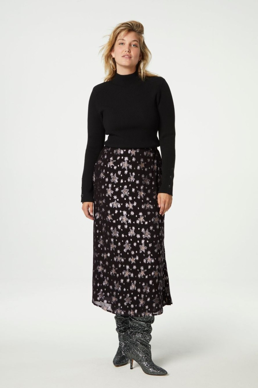 Clothing Fabienne Chapot | Lydia Skirt In Starfleet Print