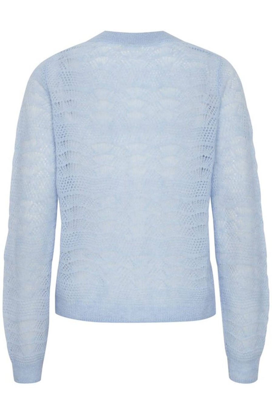 Clothing Atelier Reve | Baby Blue Knitted Cardigan