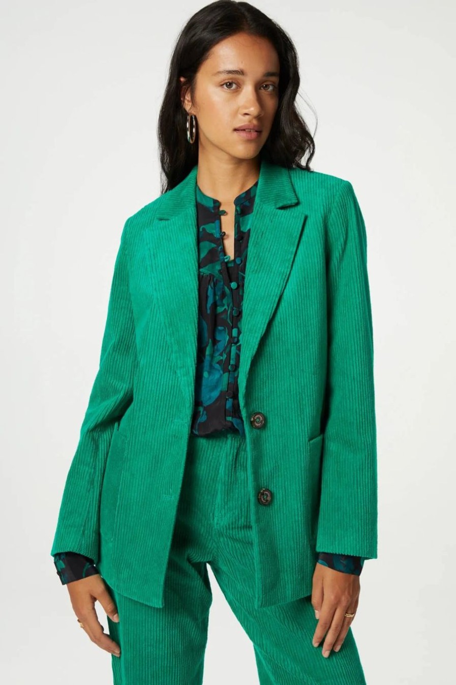 Clothing Fabienne Chapot | Leonard Blazer In Feeling Green